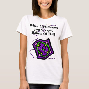 Camiseta que acolcha - la vida le lanza los