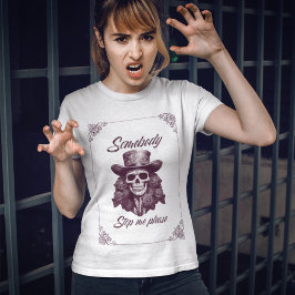 Camiseta Que alguien me detenga, por favor, Halloween vinta