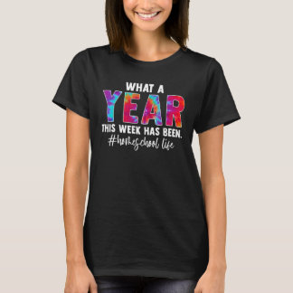 Camiseta Qué Año Ha Sido Esta Semana La Aplicación Homescho