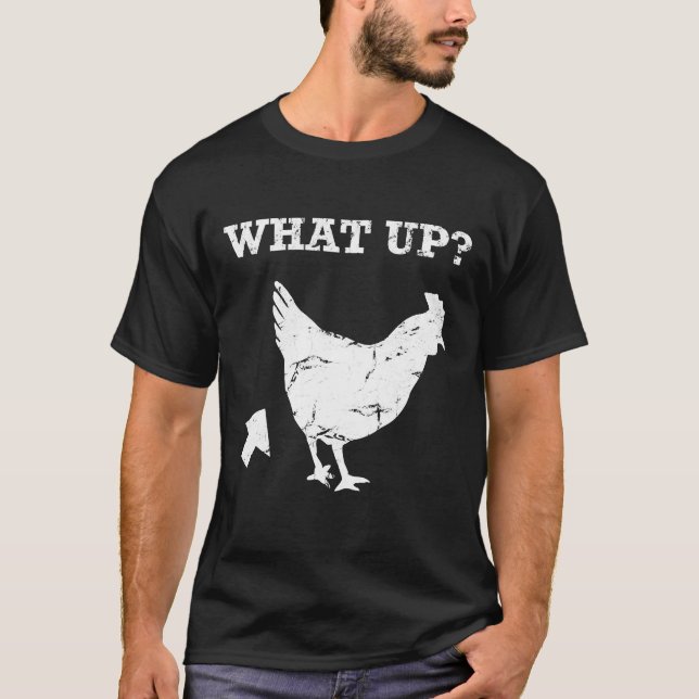 Camiseta QUÉ APOYO AL Amante de los pollos (Anverso)