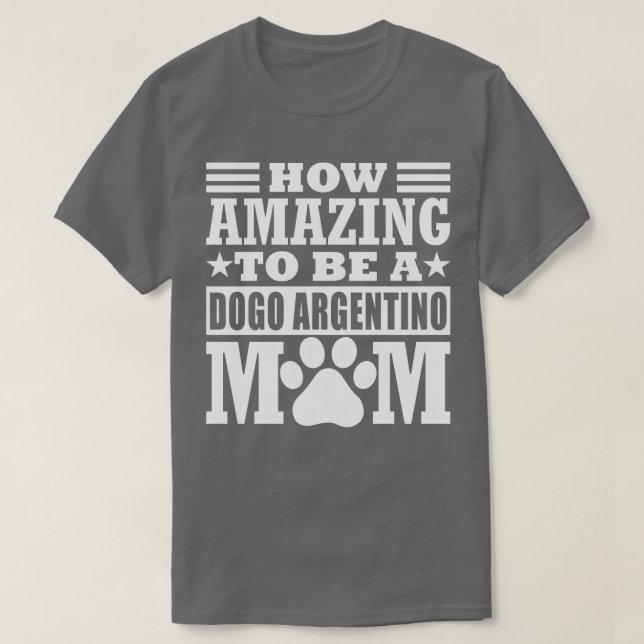 Camiseta Qué Asombroso Ser Un Argen Divertido De La Madre A (Diseño del anverso)