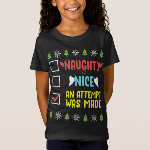 Camiseta Qué Bastante Bastante Buen Intento De Navidades Gr