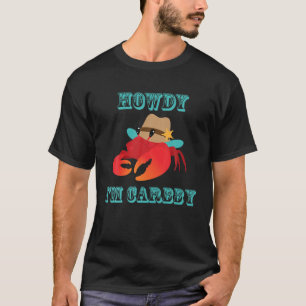 Camiseta Qué bien soy Crabby Western Cowboy Amantes del Cra