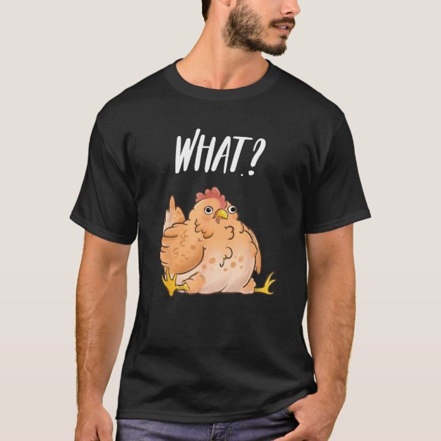 Camiseta Qué broma de pollo Derpy (Anverso)