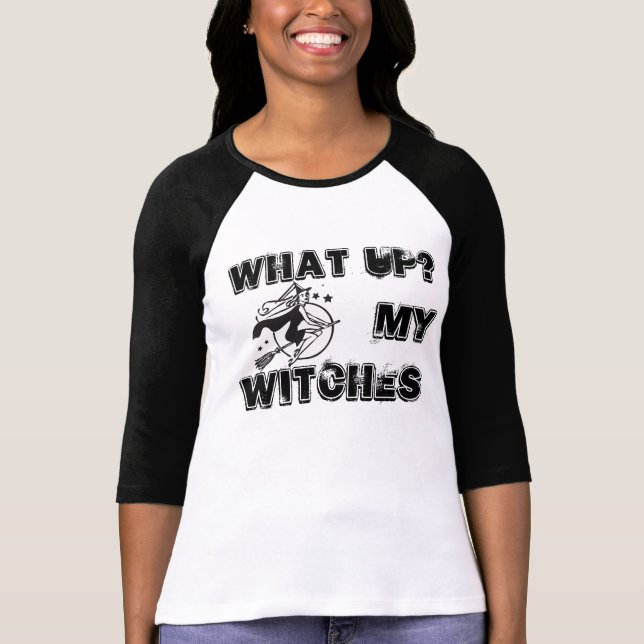 Camiseta ¿qué brujas ascendentes???? (Anverso)