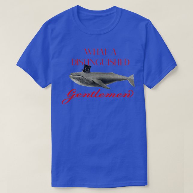 Camiseta Qué caballero tan distinguido (Diseño del anverso)