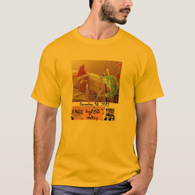 Camiseta que camina del hombre muerto (Anverso)