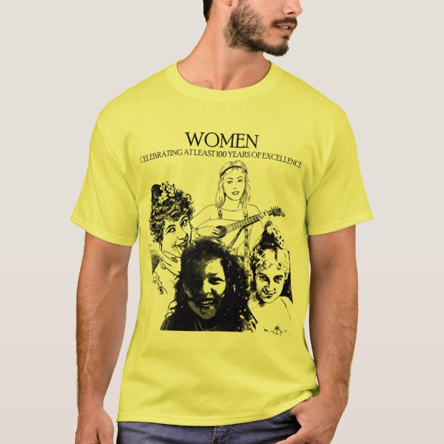camiseta que celebra el centenario de las mujeres (Anverso)