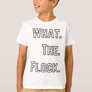 Camiseta Qué chiste de pájaro divertido de la bandada