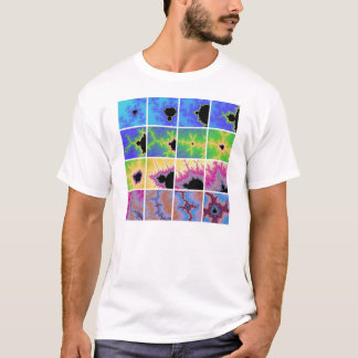 Camiseta Qué circunda, viene alrededor-- versión azul