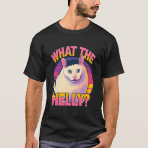 Camiseta Qué cita de generador de Brainrot de gato meme iró