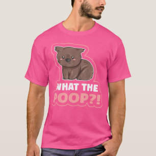 Camiseta Qué Cita De Poop Para Un Experto De Wombat