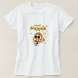 Camiseta Qué cita de poppin personalizado de palomitas de m