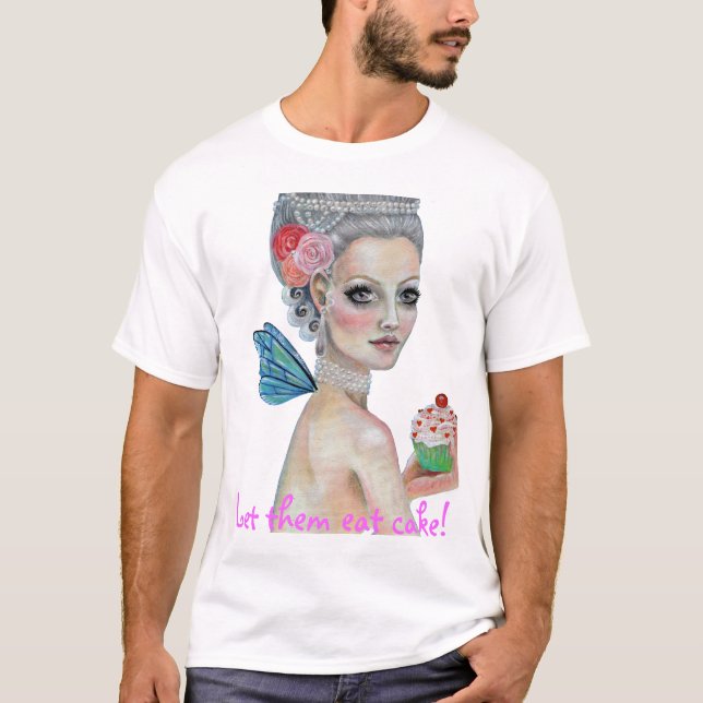 Camiseta Que coman pastel (Anverso)
