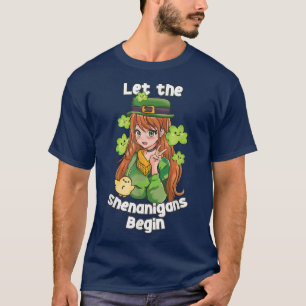 Camiseta Que comience el Shenanigan - calle Kawaii Anime
