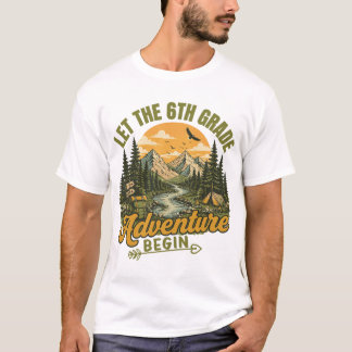 Camiseta Que comience la aventura de 6º grado Profesor/a