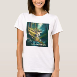 Camiseta Que Comiencen las Aventuras | Arte de Camping