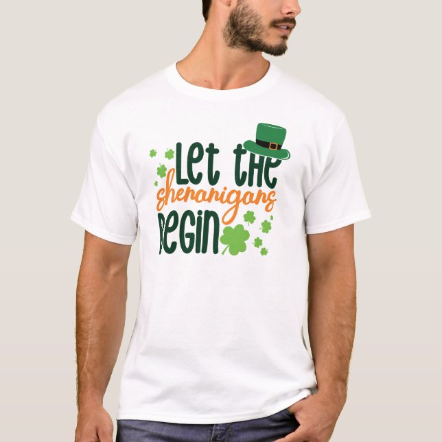 Camiseta Que Comiencen Las Travesuras-60677 (Anverso)