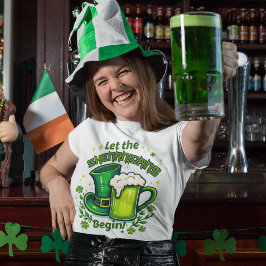 Camiseta Que comiencen las travesuras día de San Patricio e