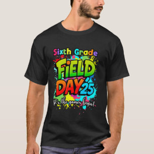 Camiseta Que Comiencen Los Juegos Día de Campo de Sexto Gra