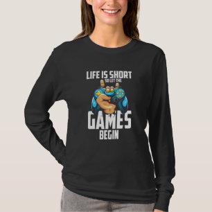 Camiseta Que Comiencen Los Juegos Ropa De PC Para Jugador D