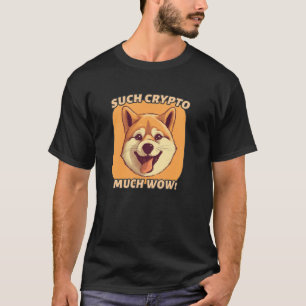 Camiseta Qué Cripto, qué Guau, 2013 Un gracioso meme de Shi