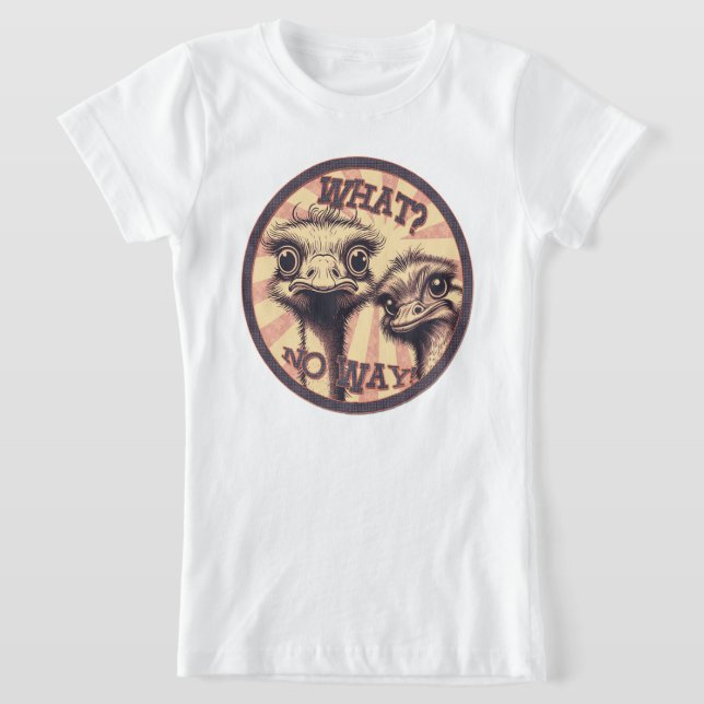 Camiseta ¿Qué? ¡De ninguna manera! (Distribución)