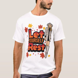Camiseta Que descanses en la cosecha Acción de Gracias