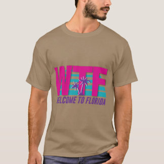 Camiseta Qué diablos Bienvenido a Florida