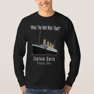 Camiseta qué diablos fue ese titán Capitán Smith Titan