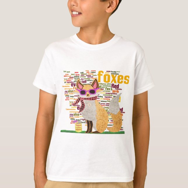 Camiseta ¿Qué dice el zorro? (Anverso)