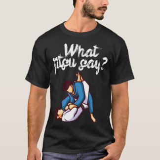 Camiseta Qué dice jitsu 4