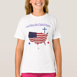 Camiseta Que Dios bendiga a Estados Unidos