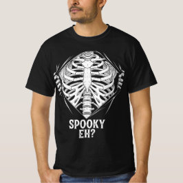 Camiseta ¿Qué? Diseño de Halloween en Skeleton