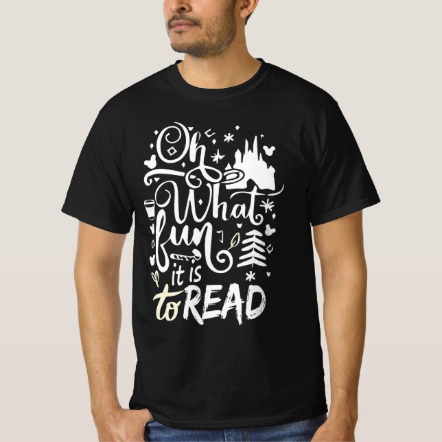 Camiseta Qué Diversión Es Leer El Libro De Los Navidades Bi (Anverso)