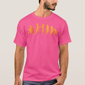 Camiseta Qué Divertida Evolución De La Pesca De Hielo Consi