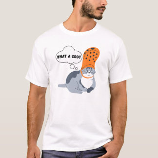 Camiseta Qué divertido cocodrilo