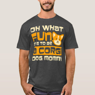 Camiseta Qué divertido mami diseña Navidades de Corgi