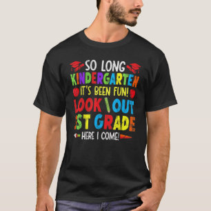 Camiseta ¡Qué divertido ver el primer grado de la guardería