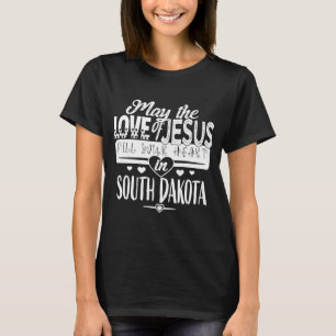 CAMISETA QUE EL AMOR DE JESÚS LLENE EL CORAZÓN EN EL SUR DE