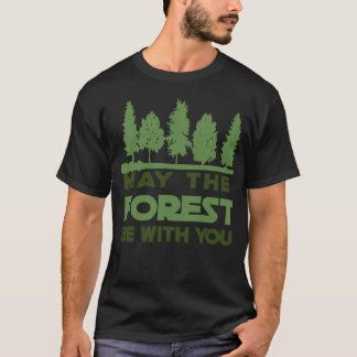 Camiseta Que el bosque esté contigo