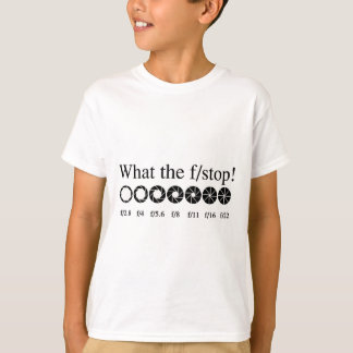 Camiseta ¿QUÉ el f/STOP?