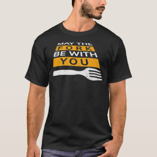 Camiseta Que el Fork esté contigo, gracioso