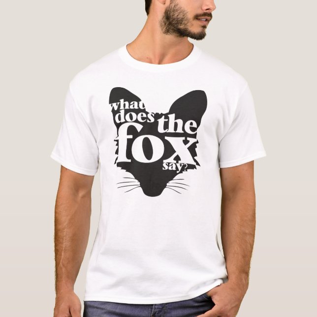 Camiseta ¿Qué el Fox dice? (Anverso)