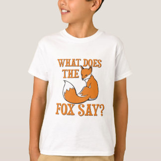 Camiseta ¿Qué el Fox dice?