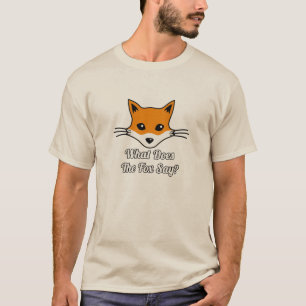 Camiseta ¿Qué el Fox dice?