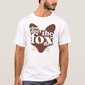 Camiseta ¿Qué el Fox dice?