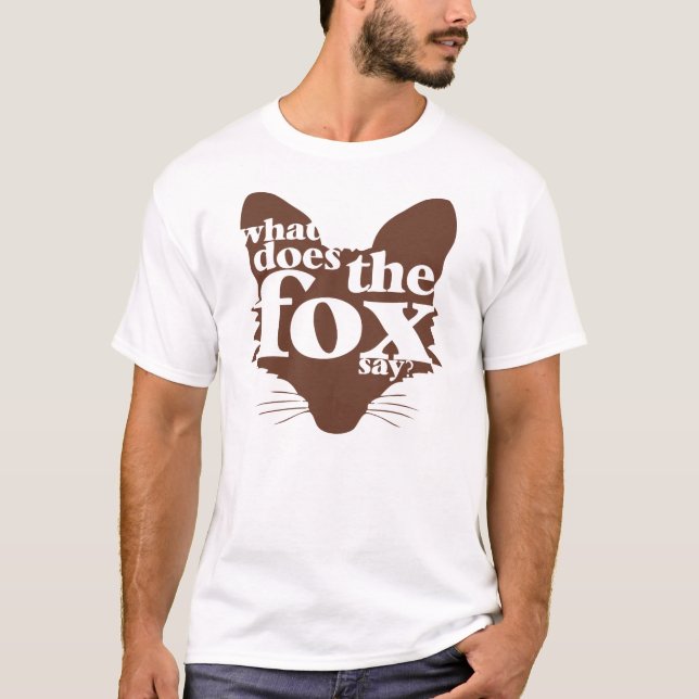 Camiseta ¿Qué el Fox dice? (Anverso)