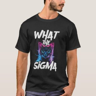 Camiseta Qué El Gato Sigma