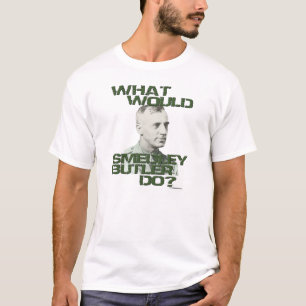 Camiseta ¿Qué el mayordomo de Smedley haría?